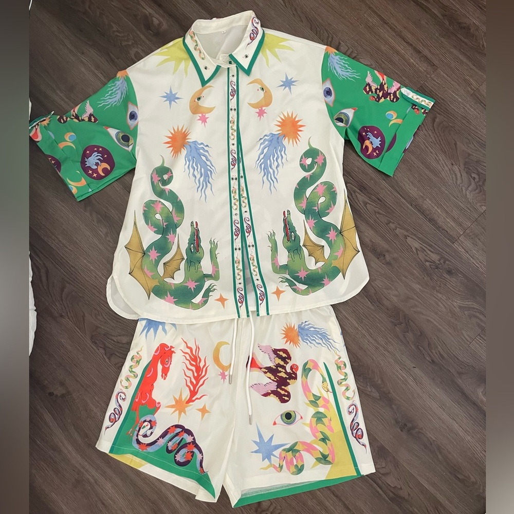 Farm Rio-inspired Matching Set